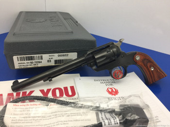 2017 Ruger New Model Bearcat .22 Lr Blue 6" *NEW OLD STOCK EXAMPLE*