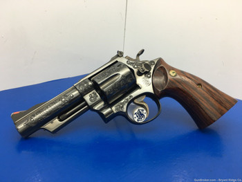 1976 Smith Wesson 29-2 .44mag Blue 4" *ULTRA RARE S&W FACTORY "B" ENGRAVED*