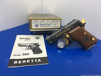 Beretta 950 BS-EL Jetfire .25 Acp Blue 2.5" *AMAZING SEMI AUTOMATIC PISTOL*