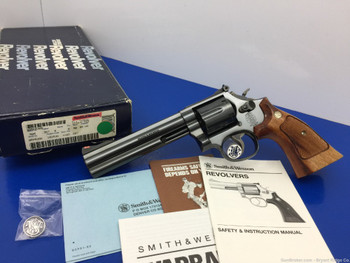 1994 Smith Wesson 586-4 .357 Mag Blue 6" *INCREDIBLE DISTINGUISHED COMBAT*