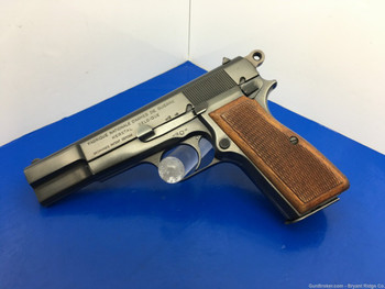 FN Belgium Browning Hi-Power 9MM Blue 4.7" *ABSOLUTELY PHENOMENAL EXAMPLE*