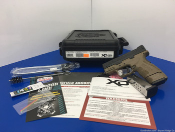 Springfield Armory XD 3" Sub Compact Dark Earth 9mm *AWESOME EXAMPLE*