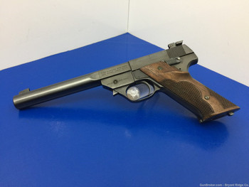 1950 Hi Standard Model GE .22 Lr Blue 6.75" *AWESOME SEMI-AUTOMATIC PISTOL*