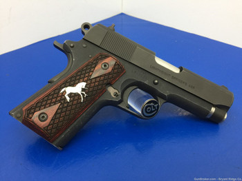 1990 Colt Lightweight Officer .45 Acp Blue 3.5" *AMAZING SERIES 80!*