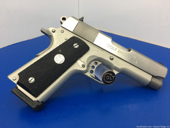 1988 Colt Combat Stallion .45 Acp Stainless 3.5" *INCREDIBLY RARE COLT!*