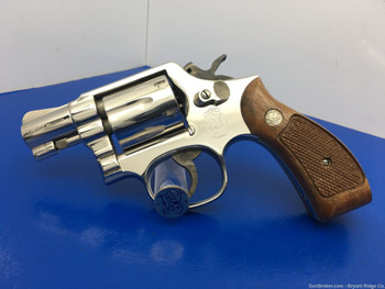 1985 Smith & Wesson 10-7 .38 Special 2" *HIGHLY COVETED NICKEL FINISH*