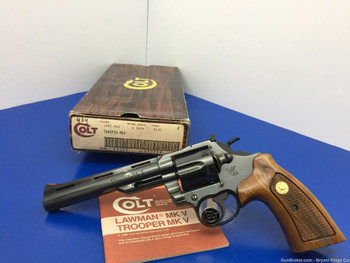 1983 Colt Trooper RARE MKV .357mag 6" *EXTREMELY RARE COLT* Low Production