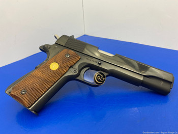 Colt MKIV Government Model 9mm Luger Blue 5" *ULTRA SCARCE SERIES 70 MODEL*
