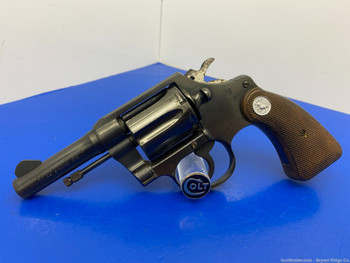 1966 Colt Detective Special .38 Special Blue *RARE 3" BARREL MODEL!*