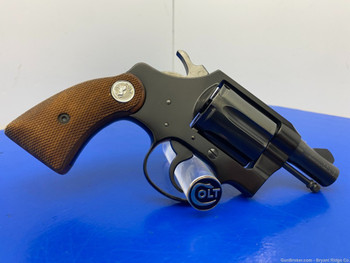 1968 Colt Agent .38spl 2" *INCREDIBLE 1st ISSUE MODEL Extraordinary Example