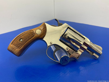 1982 Smith Wesson 37 airweight .38 Spl 2" Nickel *DESIRABLE NICKEL FINISH!*