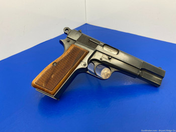 1967 Belgium Browning Hi Power .9mm Blue 4.7" *RARE "T" Prefix* ASTONISHING