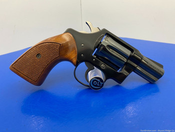 1973 Colt Cobra .38 Spl Blue 2" * FIRST YEAR SECOND ISSUE PRODUCTION*