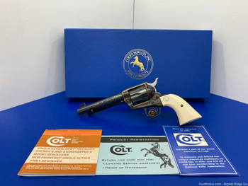 2005 Colt SAA .45colt ROYAL BLUE 5.5" * BEAUTIFUL SINGLE ACTION ARMY MODEL*