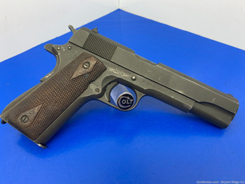 1944 Colt Ithaca M1911A1 US Army .45 ACP 5" *SECOND YEAR OF PRODUCTION*