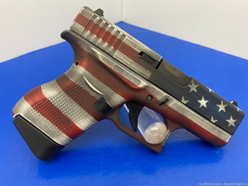 Glock 43 Gen4 Sub-Compact 9mm American Flag 3.39" *RARE AMERICAN FLAG MODEL