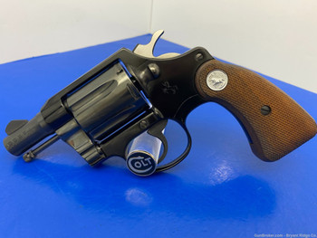 1968 Colt Cobra .38 Special Blue 2" *STUNNING FIRST ISSUE MODEL*