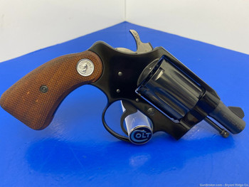 1968 Colt Cobra .38 Special Blue 2" *STUNNING FIRST ISSUE MODEL*