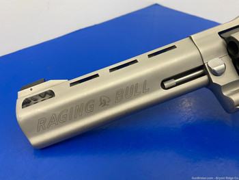 Taurus Model 444 Raging Bull .44 Mag Stainless *INCREDIBLE 6.5" PORTED BBL*