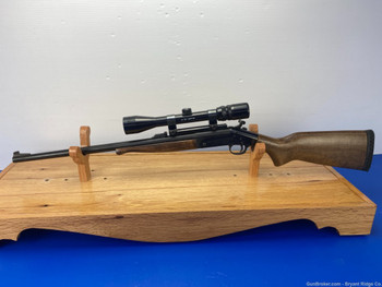 2001 New England Handi-Rifle .22 Hornet Blue 22"*AWESOME SINGLE SHOT RIFLE