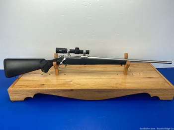 2005 Ruger M77 Mark II .350 Rem Mag Stainless 22" *MOUNTED BURRIS SCOPE!*