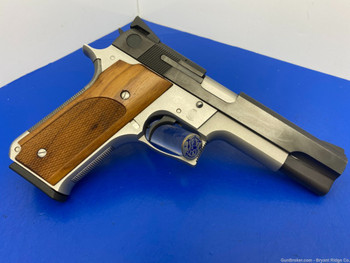 1988 Smith Wesson 745 .45 ACP 5" *STUNNING DUO TONE FINISH!*