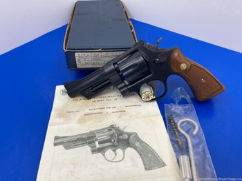 1974 Smith Wesson 28-2 .357 Mag Blue 4" *SIMPLY EXTRAORDINARY EXAMPLE*