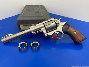 1999 Ruger Super Redhawk .44 Mag 7.5" *GORGEOUS STAINLESS REVOLVER!*