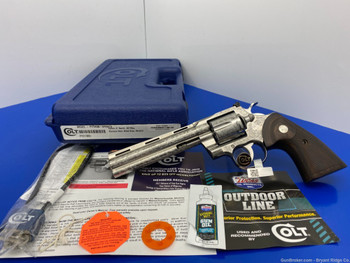 2020 Colt Python .357 Mag 6" *INCREDIBLY RARE FACTORY ENGRAVED MODEL* nib