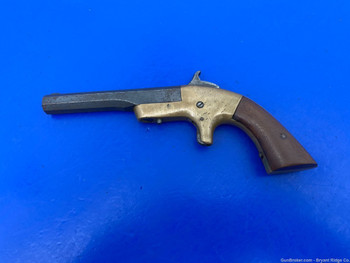 H.C Lombard & Co Single Shot Derringer .22 Rimfire 3.5" *UNIQUE DERRINGER*