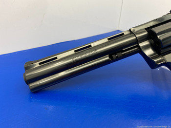 Colt Diamondback .22 Lr Royal Blue 6" *LEGENDARY SNAKE SERIES REVOLVER*