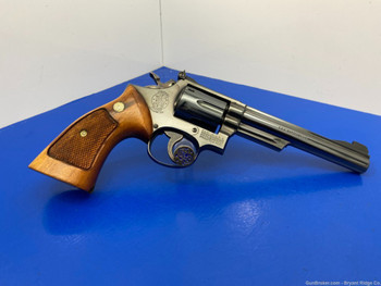 1971 Smith Wesson 19-3 .357 Mag Blue 6" *BEAUTIFUL DOUBLE ACTION REVOLVER*