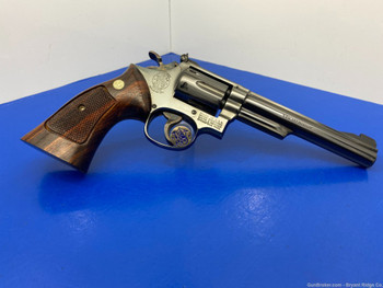 1976 Smith Wesson 19-3 .357 Mag Blue 6" *PINNED & RECESSED REVOLVER*