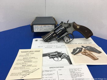 1966 Smith Wesson 19-2 .357 Mag Blue *COVETED 2.5" PINNED BARREL*