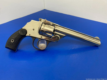 Hopkins & Allen .32 Cal Nickel *AWESOME TOP BREAK REVOLVER!*