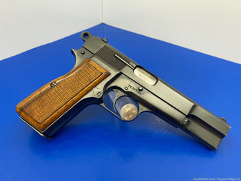 1965 Browning Hi-Power 9mm Blue *ULTRA RARE "T" PREFIX SERIAL!* Amazing
