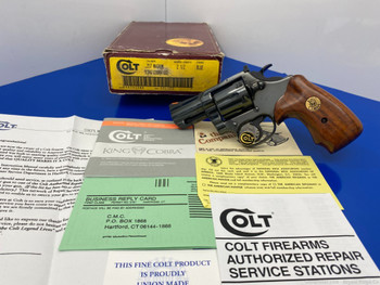1989 Colt King Cobra CCL .357 Mag Blue 2.5" *ULTRA RARE 1 OF ONLY 250 MADE*