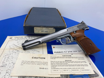 Smith Wesson 41 No-Dash .22LR Blue 7 3/8" *RARE COCKING INDICATOR MODEL*