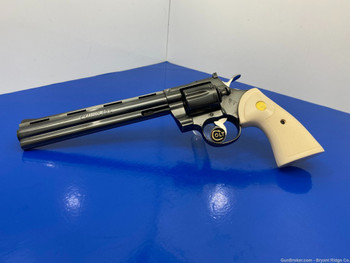 1980 Colt Python .357mag Royal Blue 8" *STUNNING COLT SNAKE* Superb Example