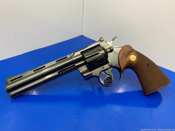 1961 Colt Python .357mag Blue 6" *ULTRA RARE EARLY GENERATION COLT PYTHON!*