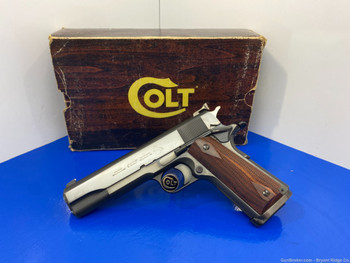 1983 Colt Combat Government .45 ACP Blue 5" *GORGEOUS SEMI AUTO PISTOL!*