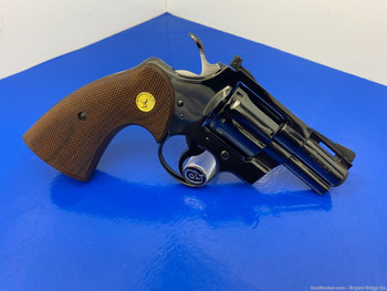 1981 Colt Python .357 Mag Blue 2 1/2" *GORGEOUS SNAKE SERIES REVOLVER!*