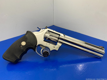 1993 Colt King Cobra .357 Mag 6" *BREATHTAKING BRIGHT STAINLESS FINISH!*