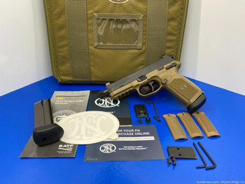 FN America FNX-45 Tactical .45 Acp FDE 5.3" *BEAUTIFUL SEMI-AUTO PISTOL*