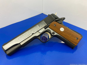 1975 Colt Government MKIV .45 Acp Royal Blue 5" *AMAZING SERIES 70 MODEL!* 