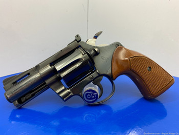 1971 Colt Diamondback .38 Spl Blue *RARE 2.5" VENT RIBBED BARREL MODEL!*