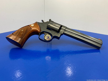 Smith Wesson 586 No Dash .357 Mag 6" *INCREDIBLE DOUBLE ACTION REVOLVER*