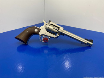 1977 Ruger New Model Single Six .22 LR Cal Stainless 5.5"*INCREDIBLE FIND*