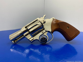 1974 Colt Detective Special .38 Spl Nickel 2" *SECOND YEAR OF PRODUCTION*