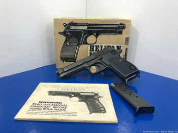 Helwan Brigadier 9mm Para Blue 4 1/2" *IMPORTED SEMI AUTO PISTOL!*